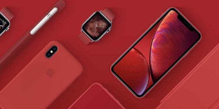 Apple может представить iPhone XS и iPhone XS Max в красном цвете. Фото.