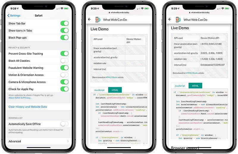 iOS 12.2 отключает одну из функций Safari. Как включить. iOS 12.2 отключает одну из функций Safari. Как включить. Фото.