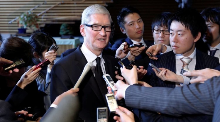 Как торговая война может повлиять на Apple. Фото.