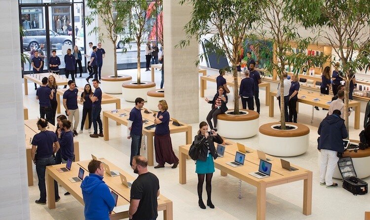 Секреты сотрудников Apple Store, о которых не знают покупатели. Фото.