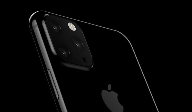 Тройную камеру получат только самые дорогие модели iPhone 11 и iPhone 11 Max. Фото.