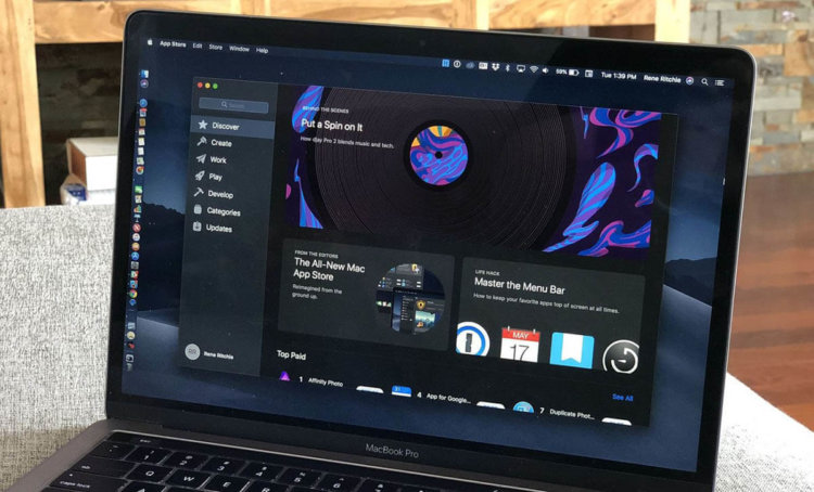 Apple продолжает улучшать Mac App Store. Фото.