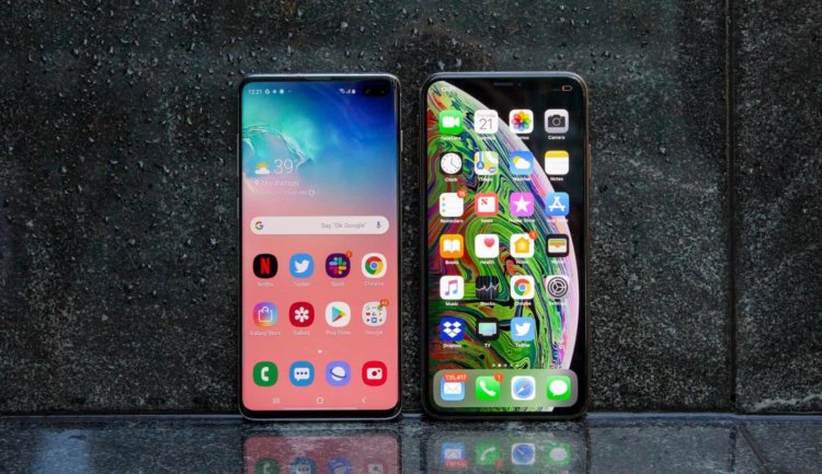 iPhone XS Max уступил Galaxy S10+ в тестах на автономность. Фото.