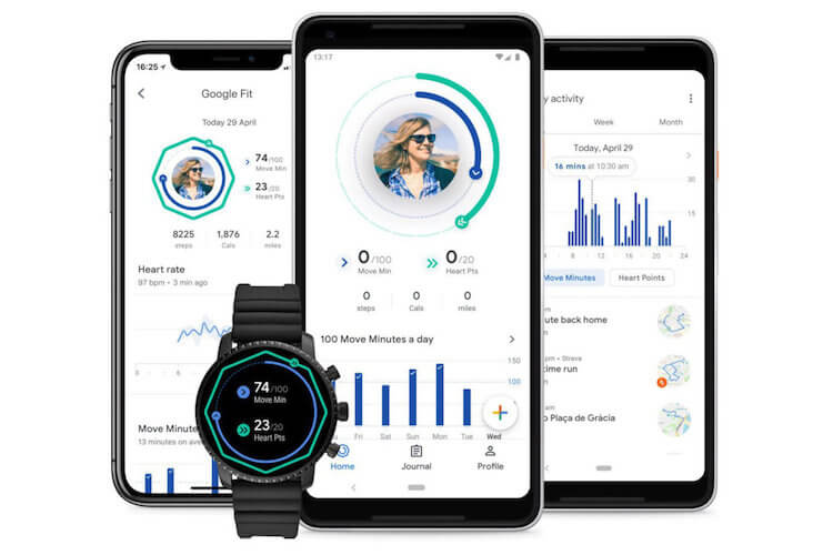 Google выпустила фитнес-приложение Google Fit для iOS. Google выпустила фитнес-приложение Google Fit для iOS. Фото.