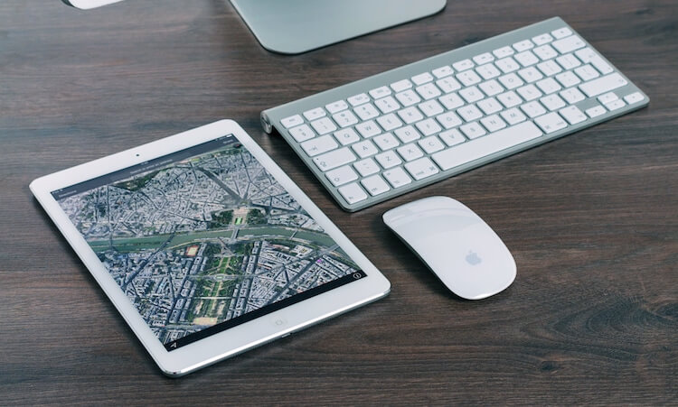 Как могла бы выглядеть iOS 13 для iPad с поддержкой мышки. Как могла бы выглядеть iOS 13 для iPad с поддержкой мышки. Фото.