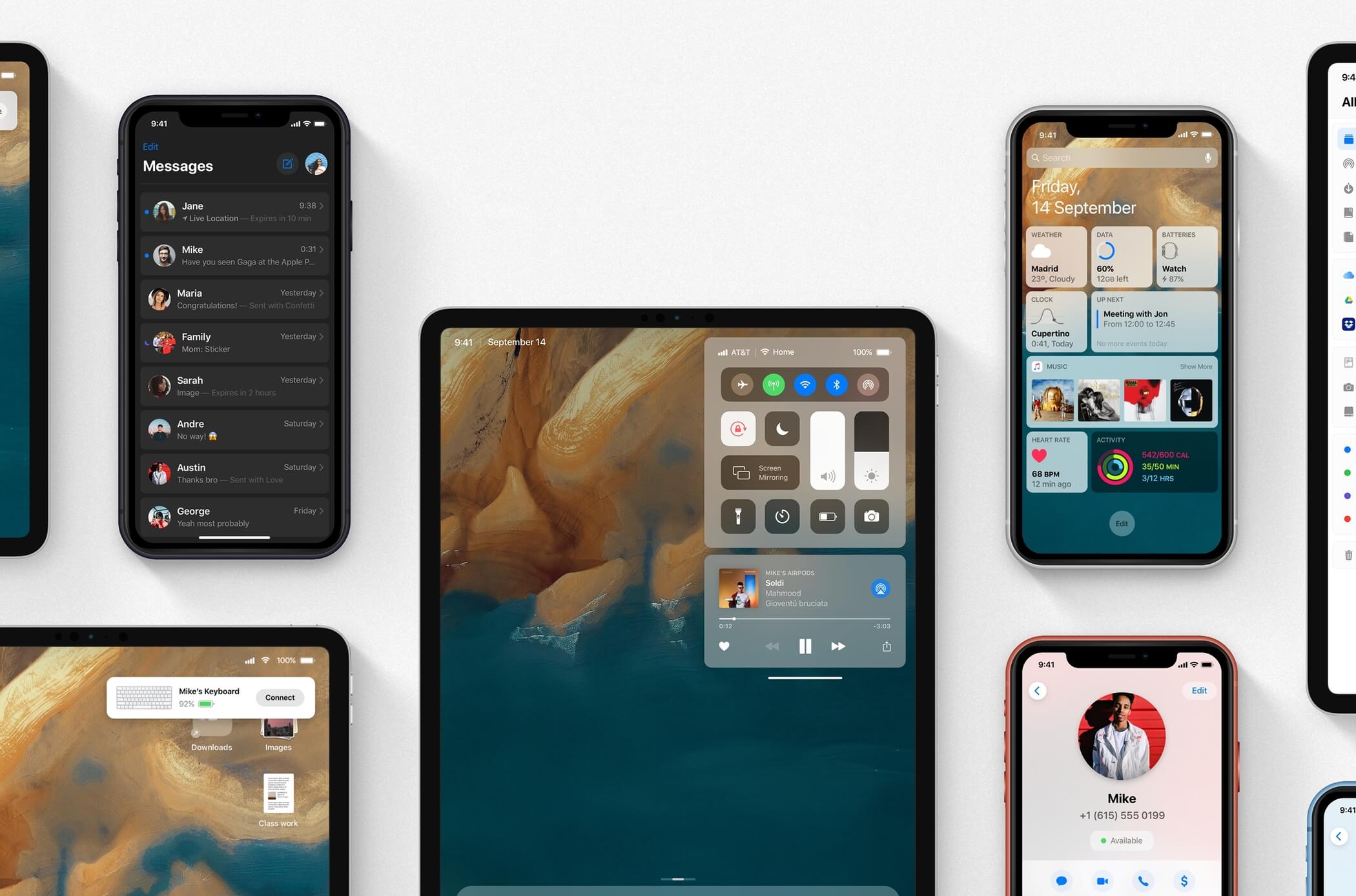 Опубликован правдоподобный концепт iOS 13. Опубликован правдоподобный концепт iOS 13. Фото.