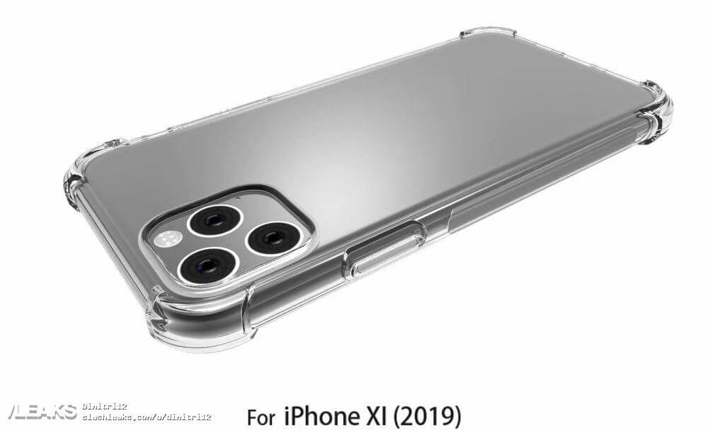 Утечка раскрыла возможный облик iPhone 11. Фото.