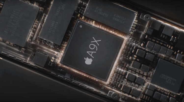 Apple A9X: Ядерная физика? Фото.