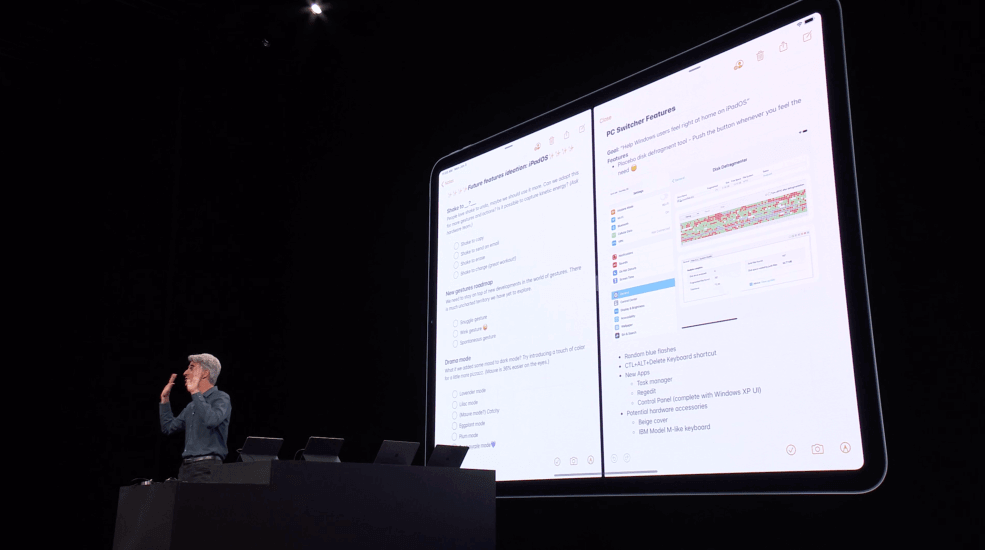 Apple представила iPadOS — операционную систему только для iPad. Apple представила iPadOS — операционную систему только для iPad. Фото.