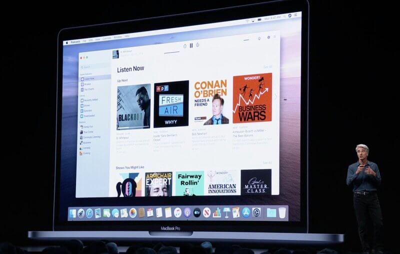 Apple показала macOS Catalina с новым iTunes и iPad в качестве второго экрана. Apple показала macOS Catalina с новым iTunes и iPad в качестве второго экрана. Фото.
