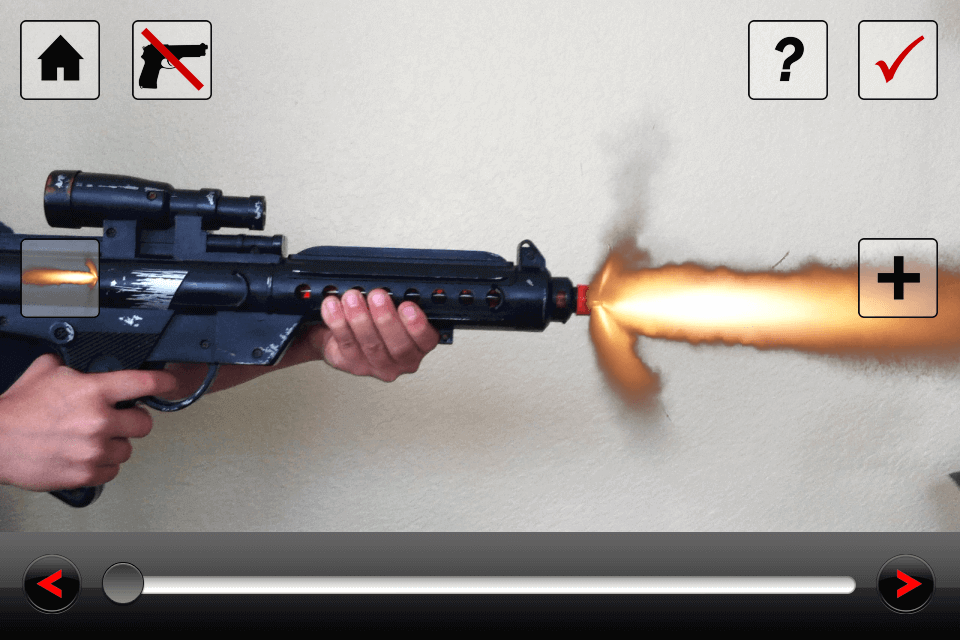 Добавить спецэффекты на айфоне — Gun Movie FX. Добавить спецэффект можно в один клик. Добавить спецэффекты на айфоне — Gun Movie FX. Добавить спецэффект можно в один клик. Фото.