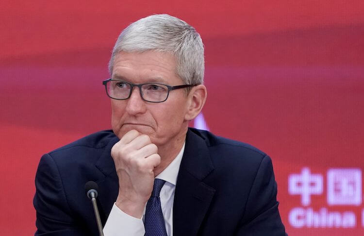 Тим Кук пообещал, что торговая война США и Китая не затронет Apple. Тим Кук пообещал, что торговая война США и Китая не затронет Apple. Фото.