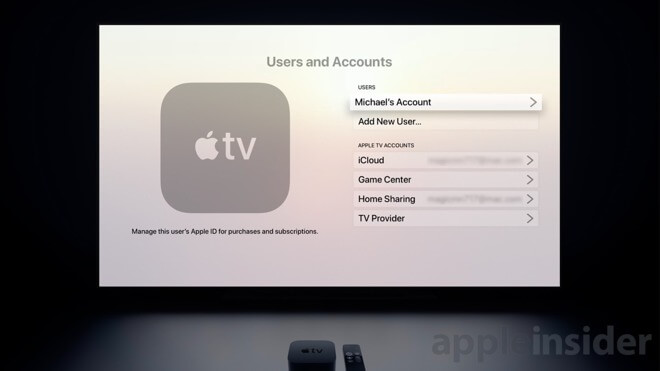 Что нового в tvOS 13. Поддержка нескольких пользователей. Что нового в tvOS 13. Поддержка нескольких пользователей. Фото.