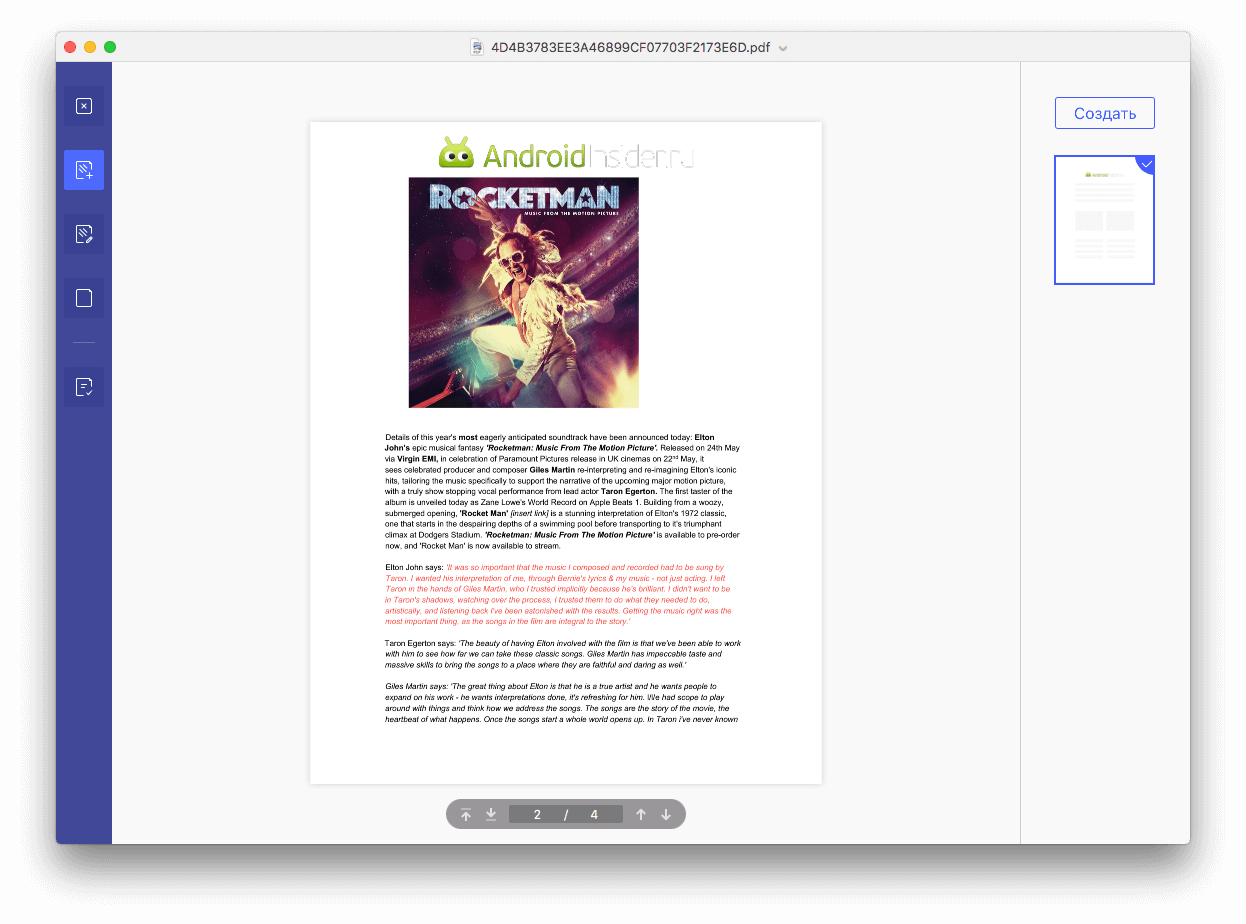 Хотите отредактировать PDF на Mac? Попробуйте это приложение. Хотите отредактировать PDF на Mac? Попробуйте это приложение. Фото.