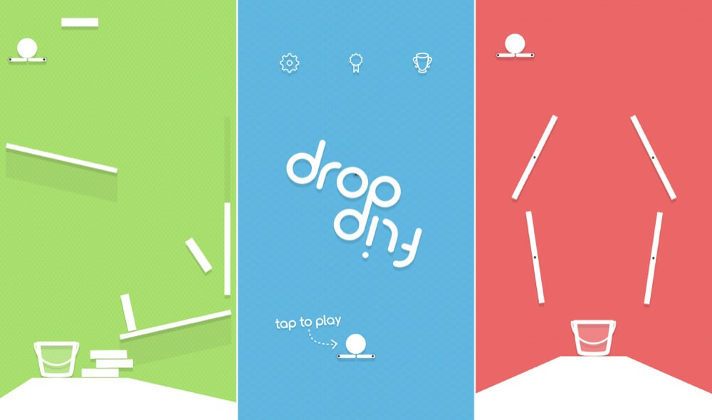 Занять время — Drop Flip. Симпатичный и простой тайм-киллер. Занять время — Drop Flip. Симпатичный и простой тайм-киллер. Фото.
