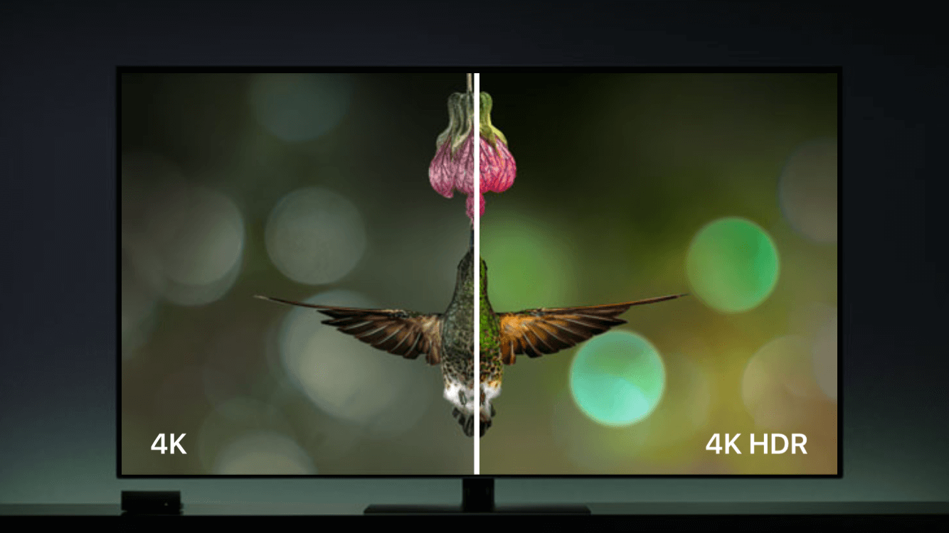 Сравнение картинок 4K и 4K HDR, конечно, неправильно вести с экрана смартфона. Но посыл, думаю, понятен. Фото.