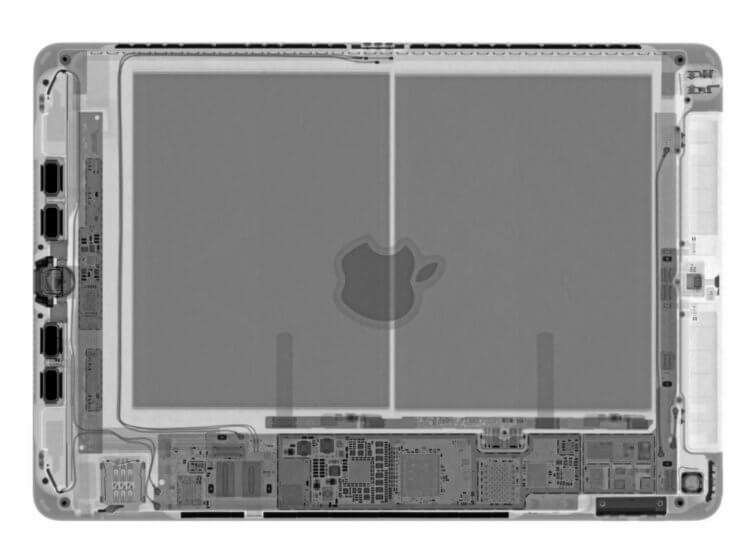 Новому iPad 7 дали оценку ремонтопригодности. Фото.