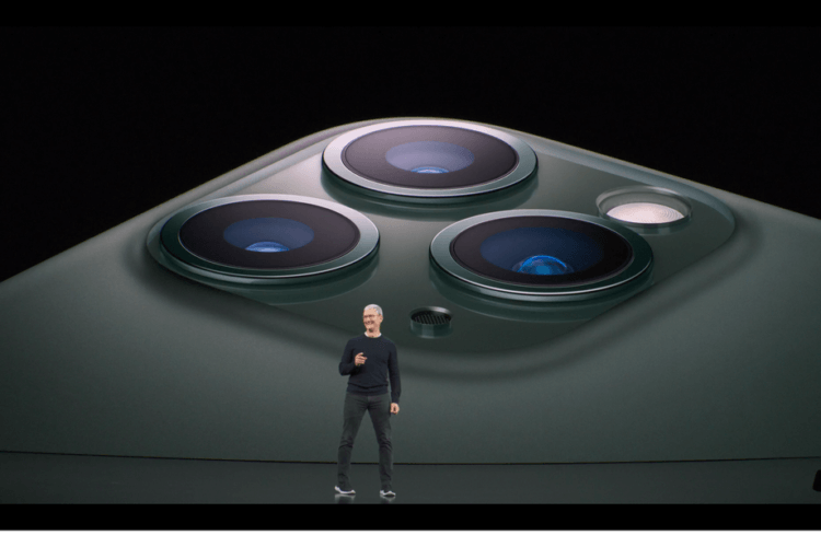 Apple представила iPhone 11 Pro и 11 Pro Max с тройной камерой. Apple представила iPhone 11 Pro и 11 Pro Max с тройной камерой. Фото.