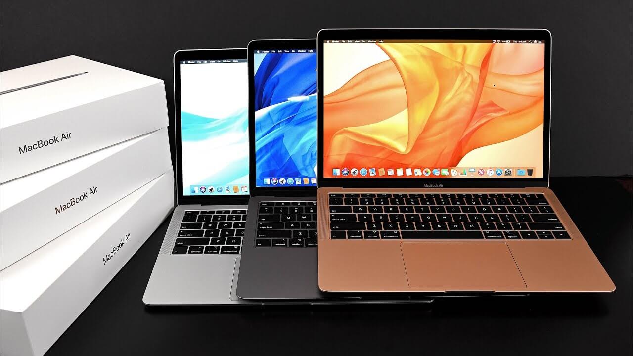 Что изменилось по сравнению с MacBook Air 2018. Цветовые решения MacBook Air 2019. Что изменилось по сравнению с MacBook Air 2018. Цветовые решения MacBook Air 2019. Фото.