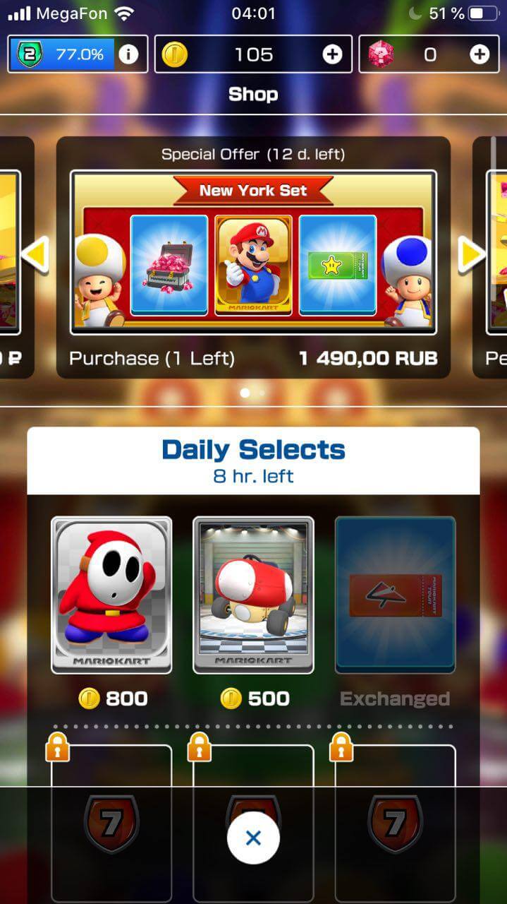Mario Kart Tour: культовая аркадная гонка появилась на мобилах! Снова местные цены. Да, они кусаются. Mario Kart Tour: культовая аркадная гонка появилась на мобилах! Снова местные цены. Да, они кусаются. Фото.