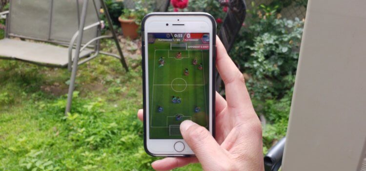 10 лучших футбольных игр на iOS. Фото.