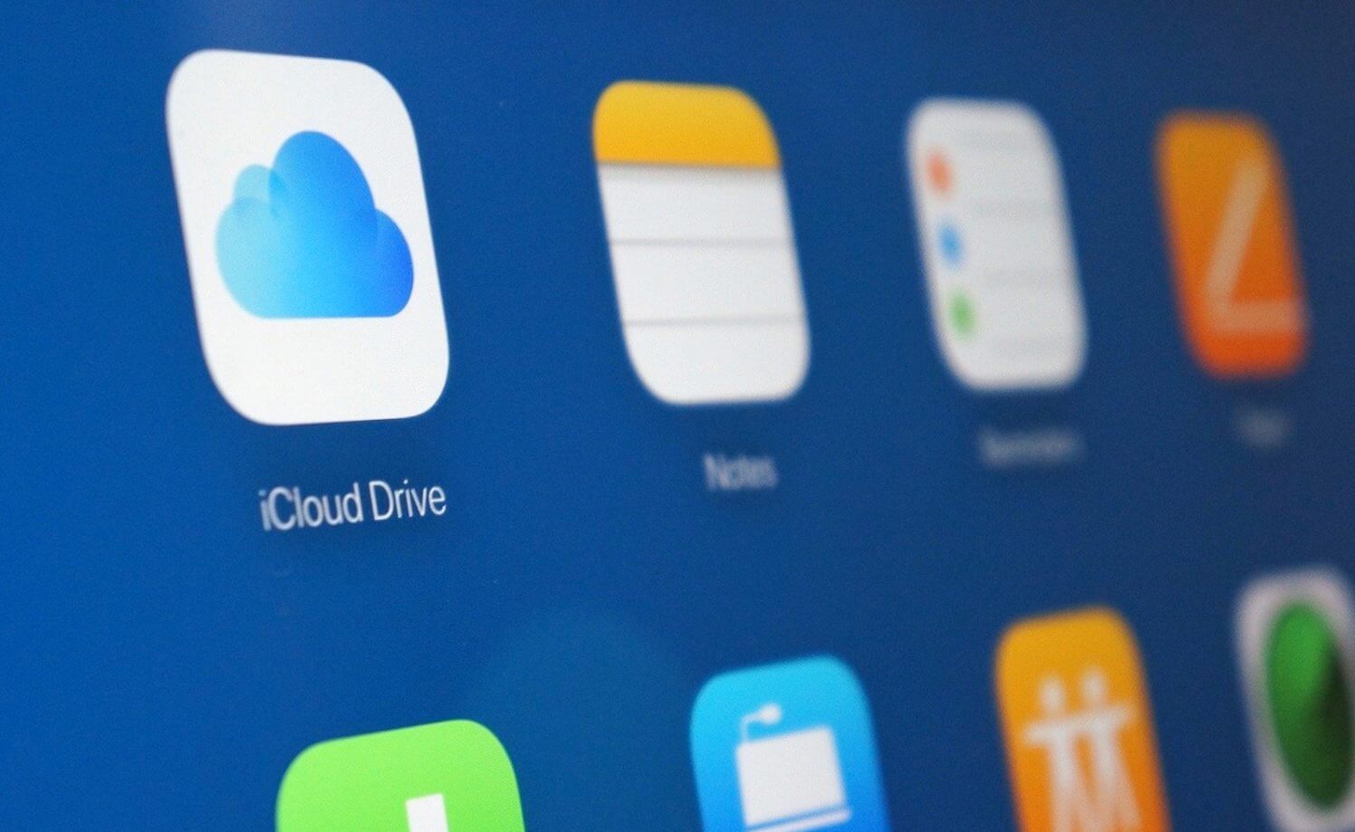 Восстановление удаленных файлов на сайте iCloud.com