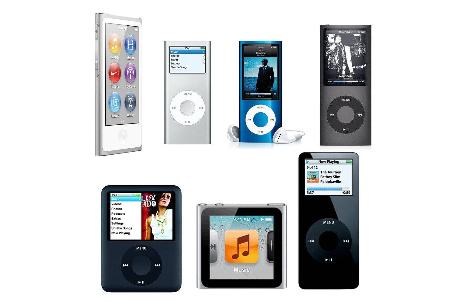 Как появился iPod. Представители семейства iPod. Как появился iPod. Представители семейства iPod. Фото.