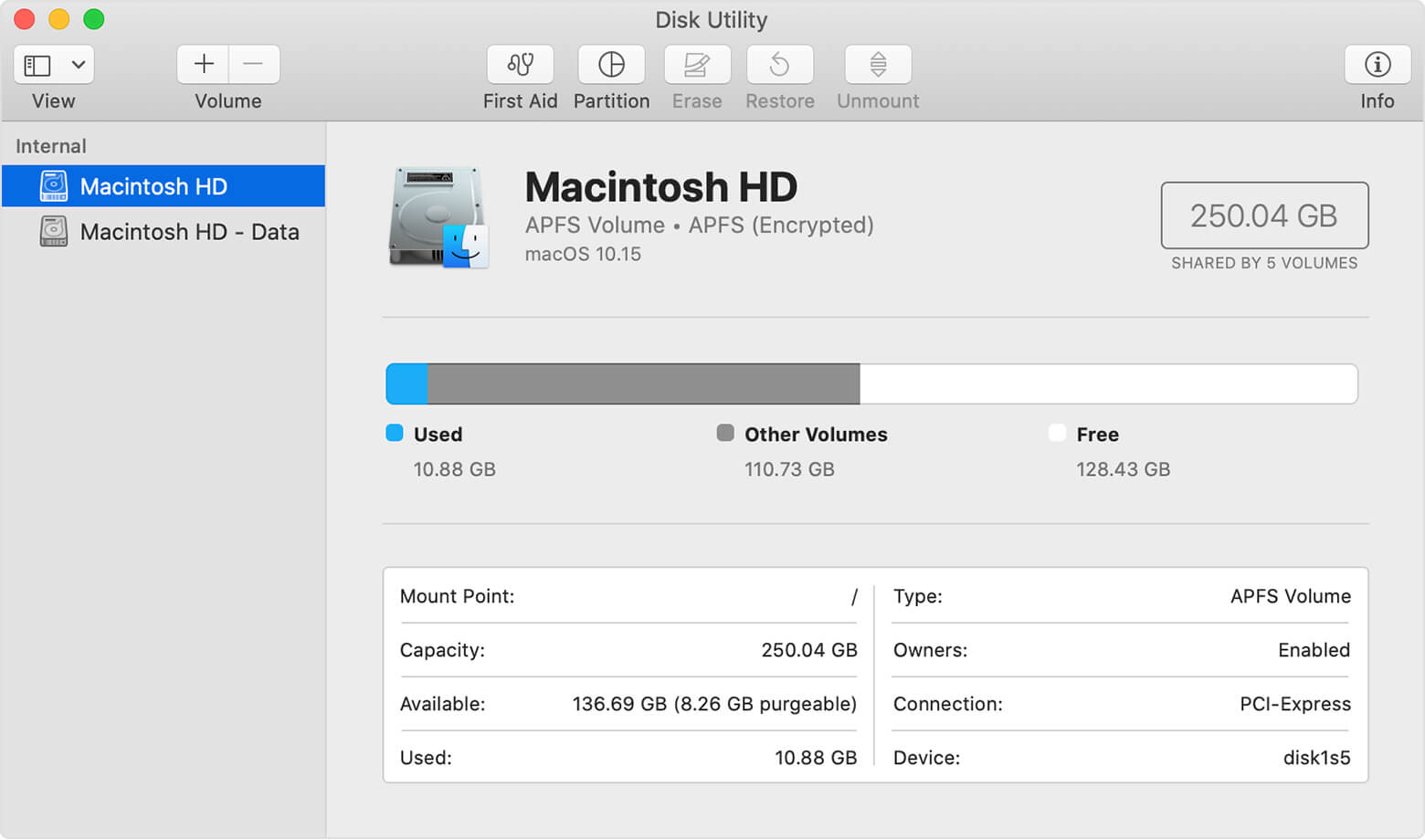 Disk Utility Mac os