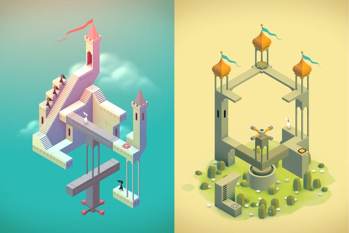 Monument Valley — игра с историей. Одна из самых любимых игр нашей редакции. Monument Valley — игра с историей. Одна из самых любимых игр нашей редакции. Фото.