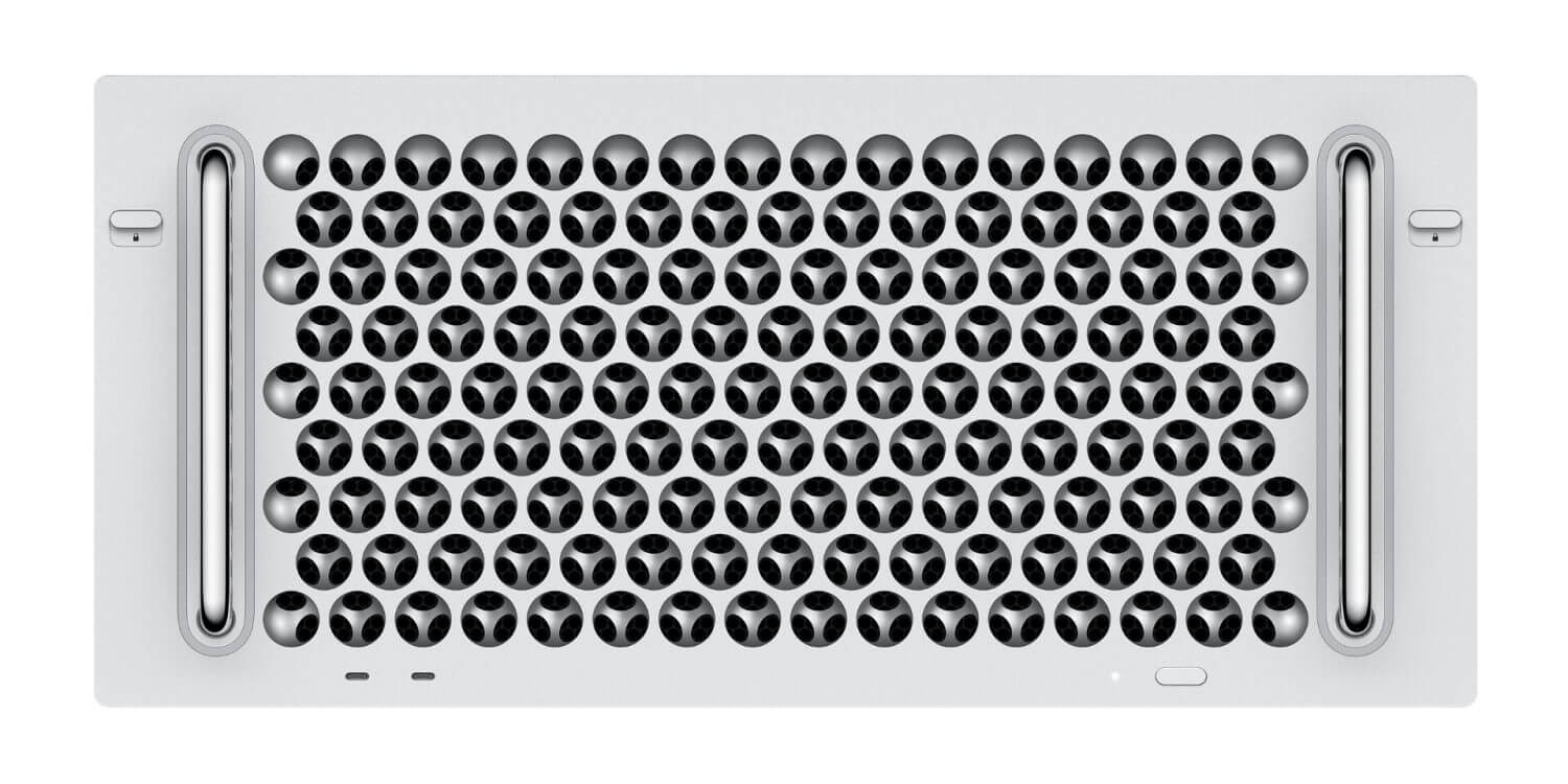 Как выглядит стоечный Mac Pro. Теперь Mac Pro можно положить на бок. Как выглядит стоечный Mac Pro. Теперь Mac Pro можно положить на бок. Фото.