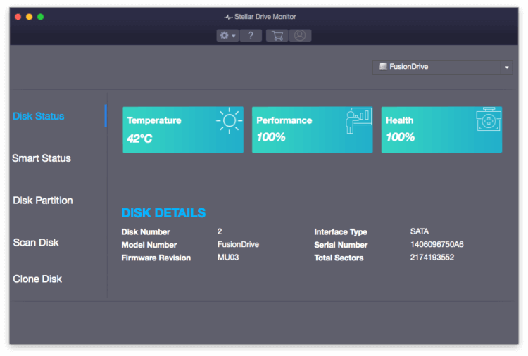 Stellar Drive Monitor