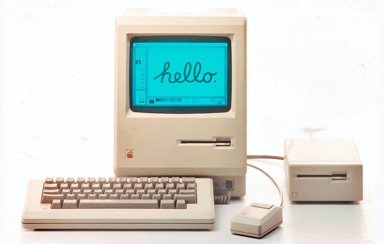 36 лет назад появился первый Mac. Как это было? Фото.