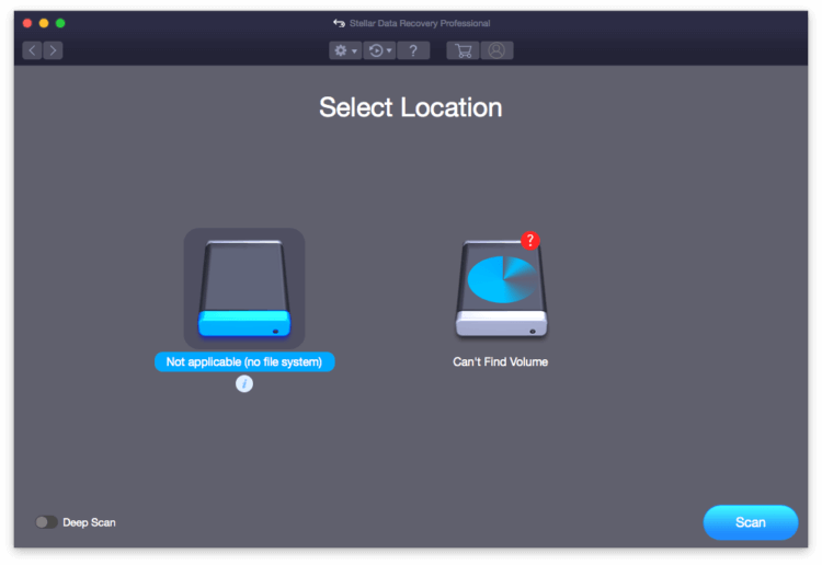 Программа для восстановления жёсткого диска Mac