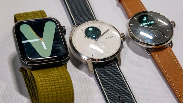 Умные часы ScanWatch. ScanWatch — отличная замена Apple Watch. Умные часы ScanWatch. ScanWatch — отличная замена Apple Watch. Фото.