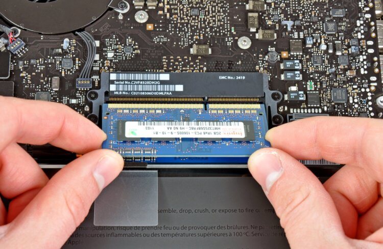 Почему оперативная память для Mac будет дешеветь. Фото.