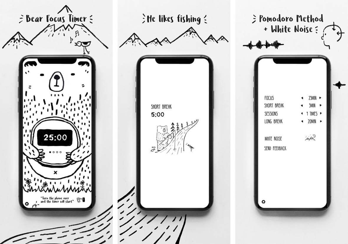 Повысить продуктивность: BFT — Bear Focus Timer. Это самый оригинальный таймер для ведения дел. Повысить продуктивность: BFT — Bear Focus Timer. Это самый оригинальный таймер для ведения дел. Фото.