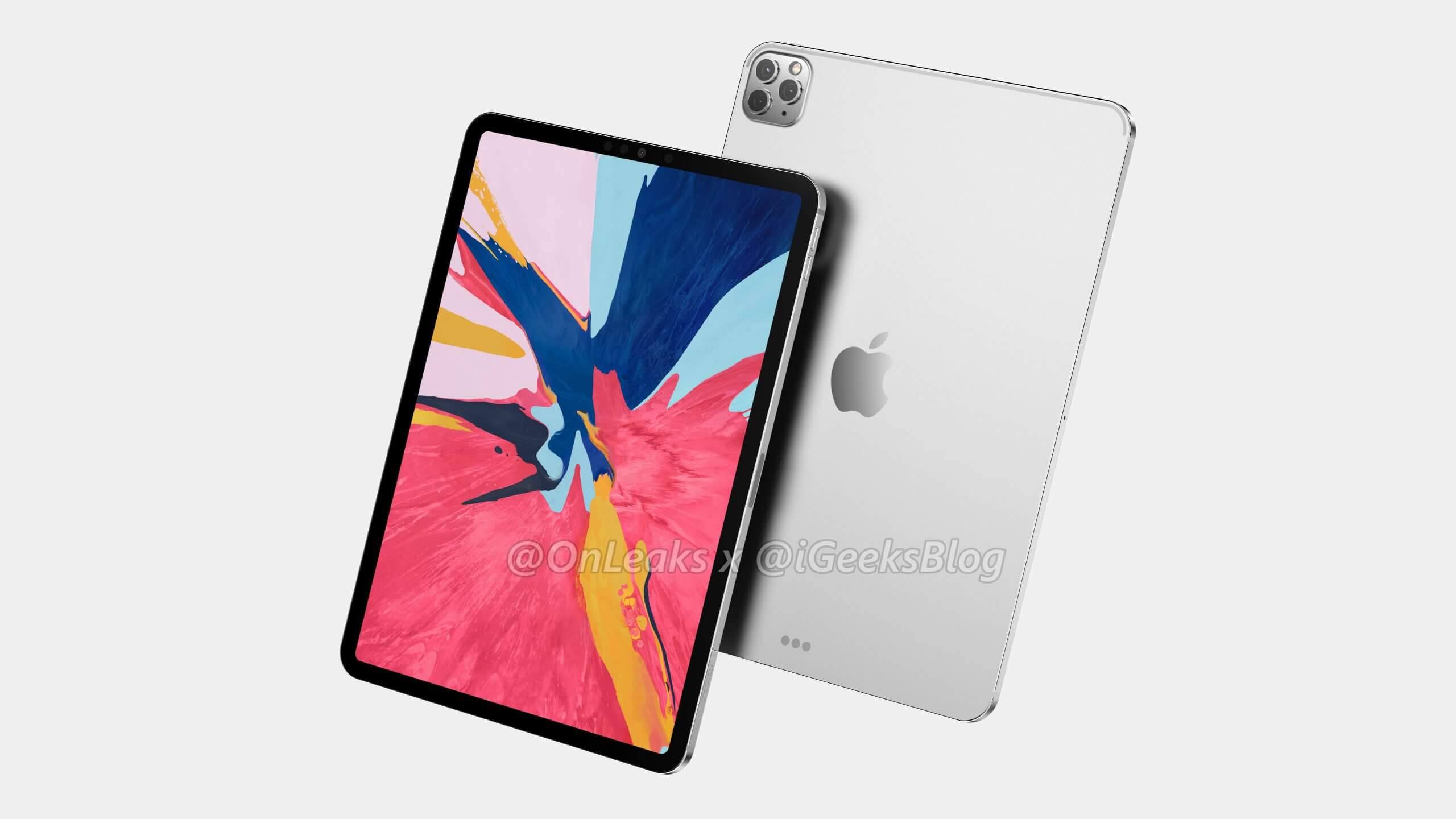 Дизайн iPad Pro 2020. Три камеры нужны в iPad разве что для дополненной реальности. Дизайн iPad Pro 2020. Три камеры нужны в iPad разве что для дополненной реальности. Фото.