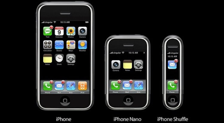 Как появился iPhone SE 2. Коллаж 2013 года. Смело! Как появился iPhone SE 2. Коллаж 2013 года. Смело! Фото.