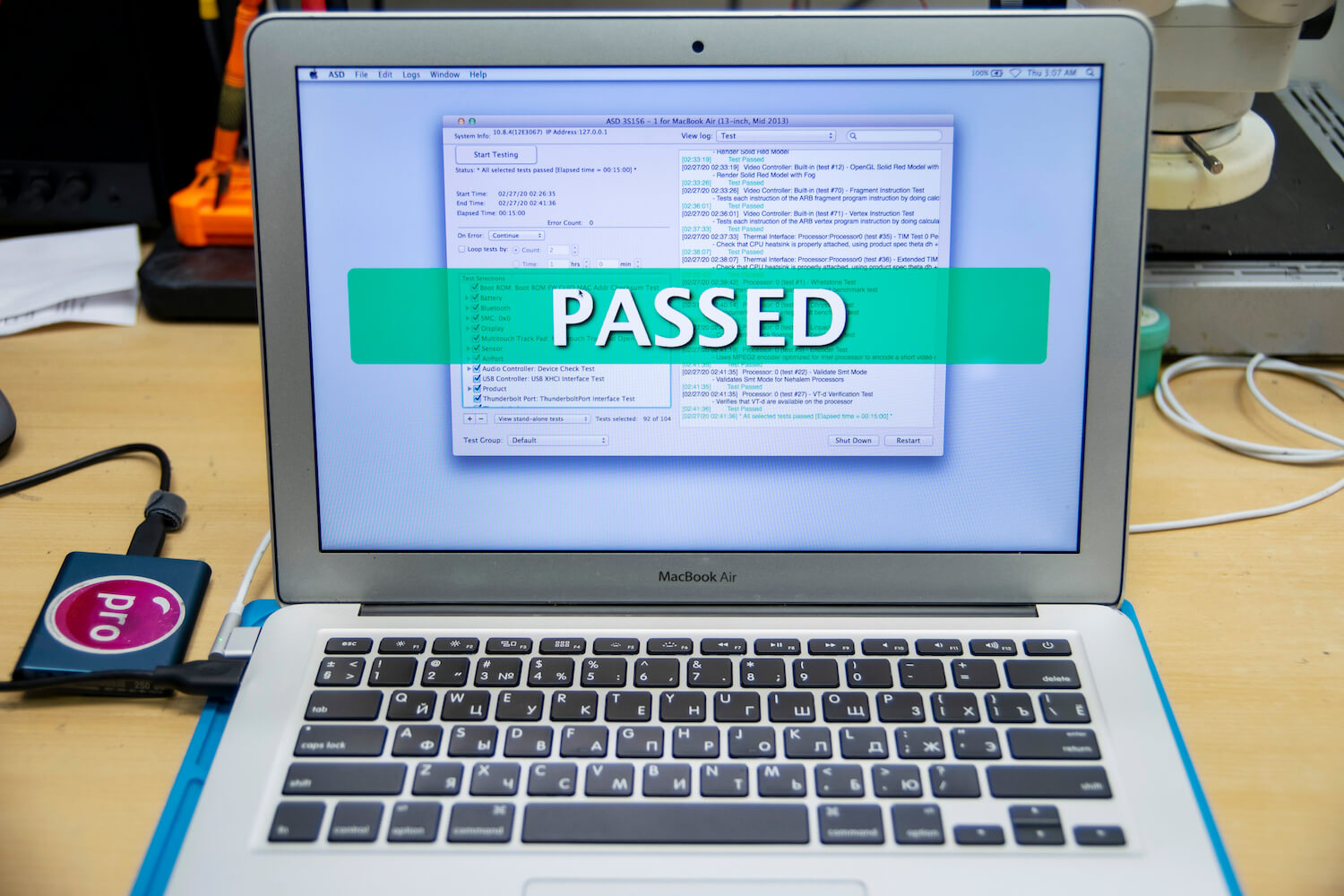 Ремонт MacBook после воды. Все системы работают как надо. Ремонт MacBook после воды. Все системы работают как надо. Фото.