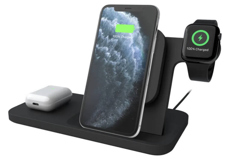Что такое Logitech Powered 3-in-1 Doc. Logitech Powered 3-in-1 Doc идеальна для зарядки трёх самых популярных мобильных устройств от Apple. Что такое Logitech Powered 3-in-1 Doc. Logitech Powered 3-in-1 Doc идеальна для зарядки трёх самых популярных мобильных устройств от Apple. Фото.