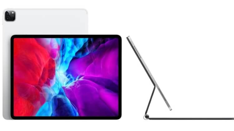 Новый iPad Pro 2020. iPad вместе с новой клавиатурой. Новый iPad Pro 2020. iPad вместе с новой клавиатурой. Фото.
