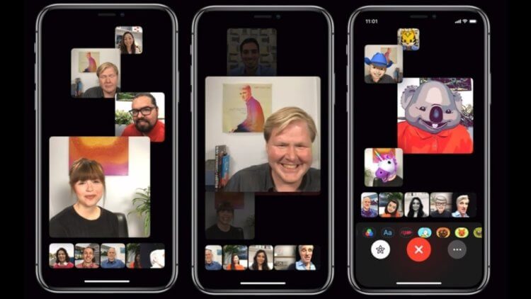А что если WWDC 2020 пройдет по FaceTime? Фото.