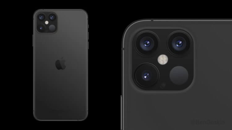 Корпус как у iPhone 4, лидар и новый Face ID: что известно об iPhone 2020. Фото.