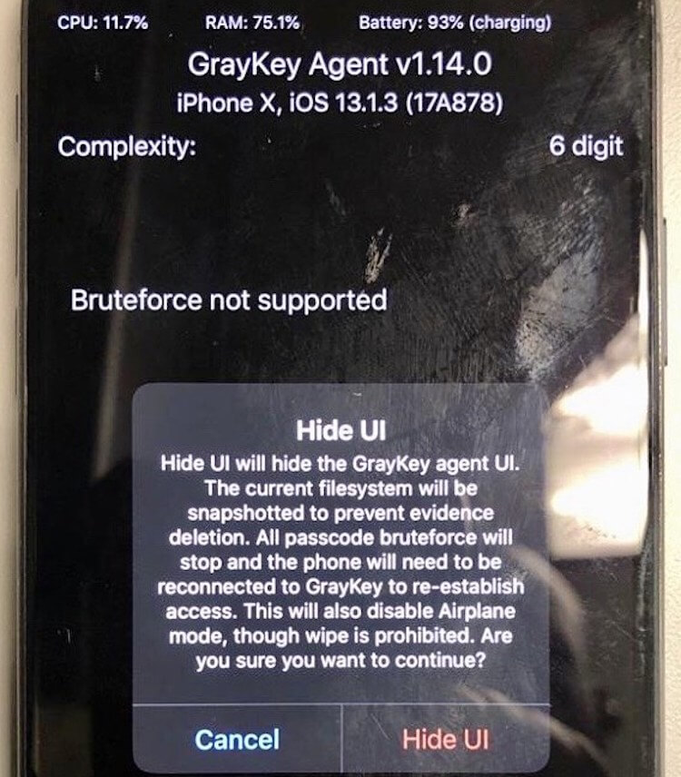 Как узнать пароль iPhone. Hide UI на iPhone X. Как узнать пароль iPhone. Hide UI на iPhone X. Фото.