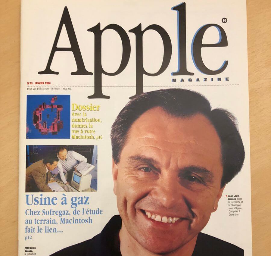 Автомобиль от Apple. Жан-Поль Гассé на обложке Apple Magazine. Автомобиль от Apple. Жан-Поль Гассé на обложке Apple Magazine. Фото.
