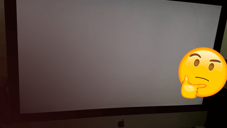 Почему iMac показывает белый экран? Отвечают эксперты. Фото.