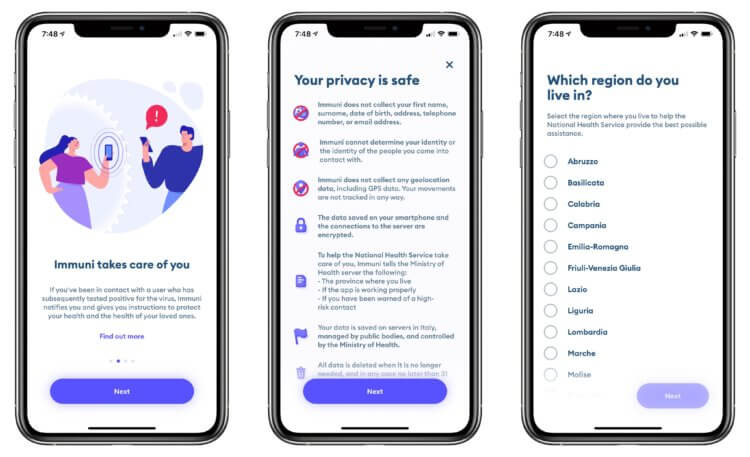 Еще две страны выпустили приложения с системой отслеживания в iOS 13.5. Фото.
