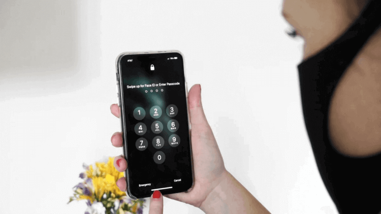 Как разблокировать iPhone без ввода пароля и Touch ID или Face ID. Фото.