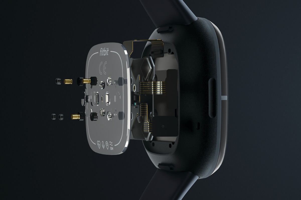 Что такое Fitbit Sense. Все это Fitbit встроила в крошечный корпус. Что такое Fitbit Sense. Все это Fitbit встроила в крошечный корпус. Фото.