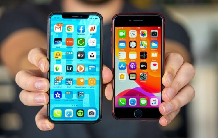Стоит ли ждать iPhone 12 с экраном 5,4″ или взять сейчас iPhone SE 2020. Фото.